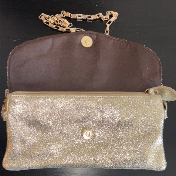 Street Level Elegant Gold Clutch Bag(Never used!) - Picture 5 of 9